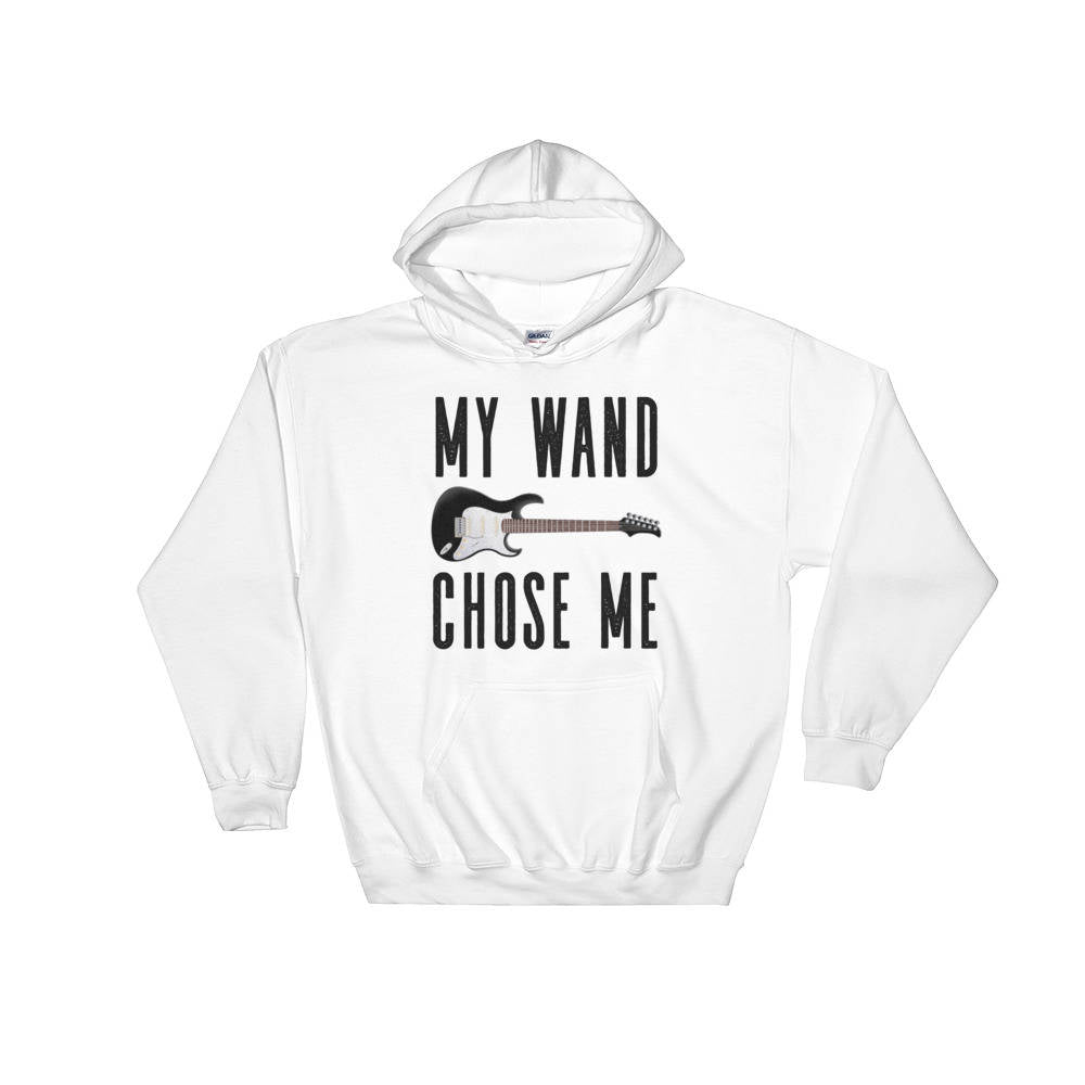 My Wand Chose Me Hoodie - Guitar hoodie, Guitar shirt, Guitar player, Guitar player gift, Bass guitar shirt, Musician gift, Bass player gift - Stag & Peach Co