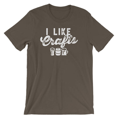 I Like Crafts Unisex Shirt - Beer shirt | Drinking shirt | Craft beer shirt | Beer gift | Home brew shirt | Beer lover | Beer lover gift