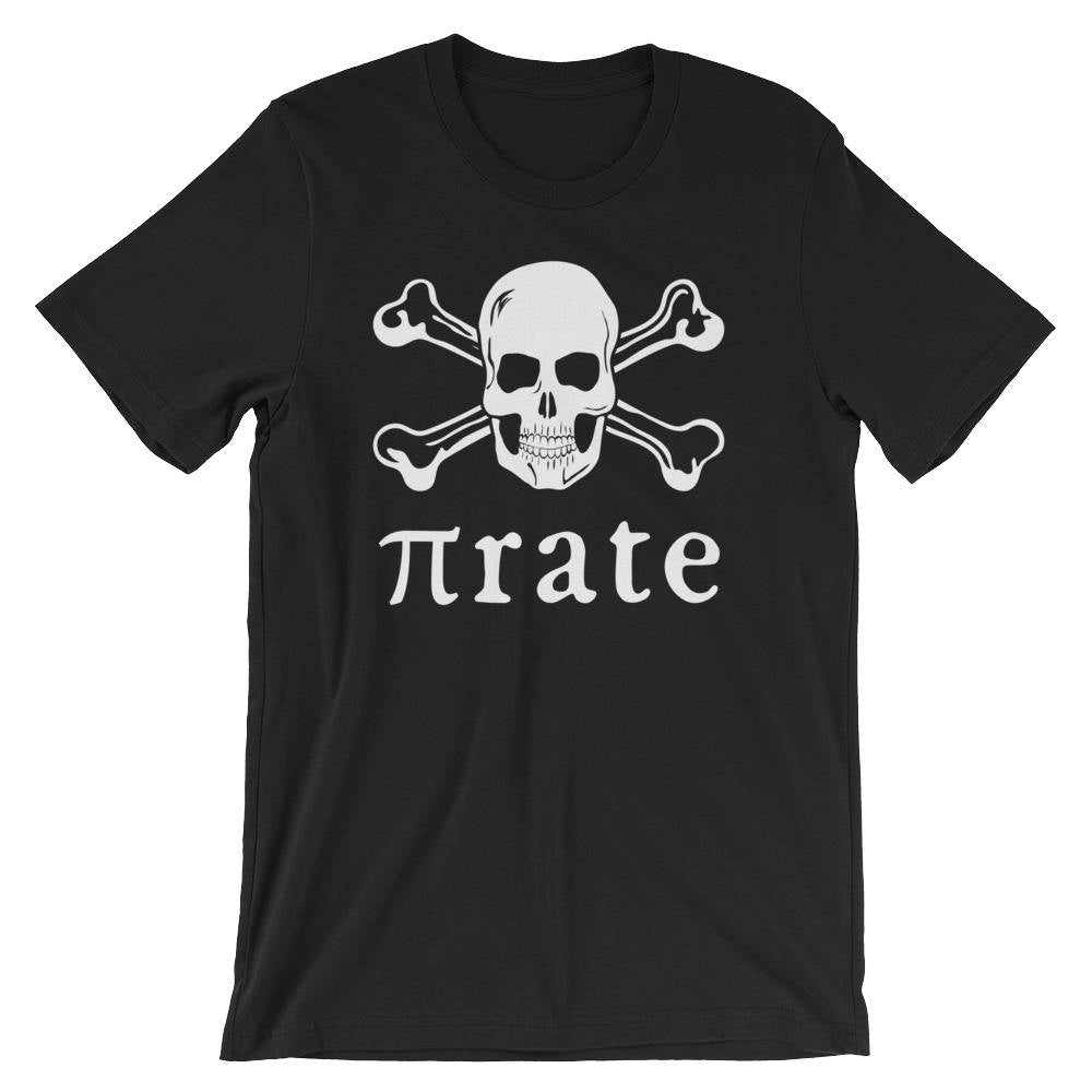 Pi-Rate Unisex Shirt - Pi shirt, Math shirts funny, Math geek shirts, Math teacher gift, Algebra shirt
