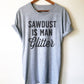Sawdust Is Man Glitter Unisex Shirt - Carpenter shirt, Woodworker, Woodworking, Construction worker, Carpenter tshirt, Woodworking gifts