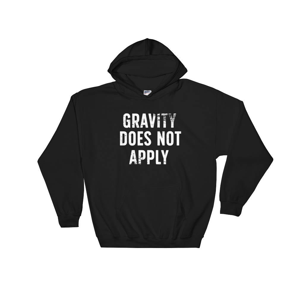 Gravity Does Not Apply Hoodie - Rock climbing hoodie, Hiking shirt, Pilot shirt, Pilot Gift, Parachute t shirt, Climbing shirt - Stag & Peach Co