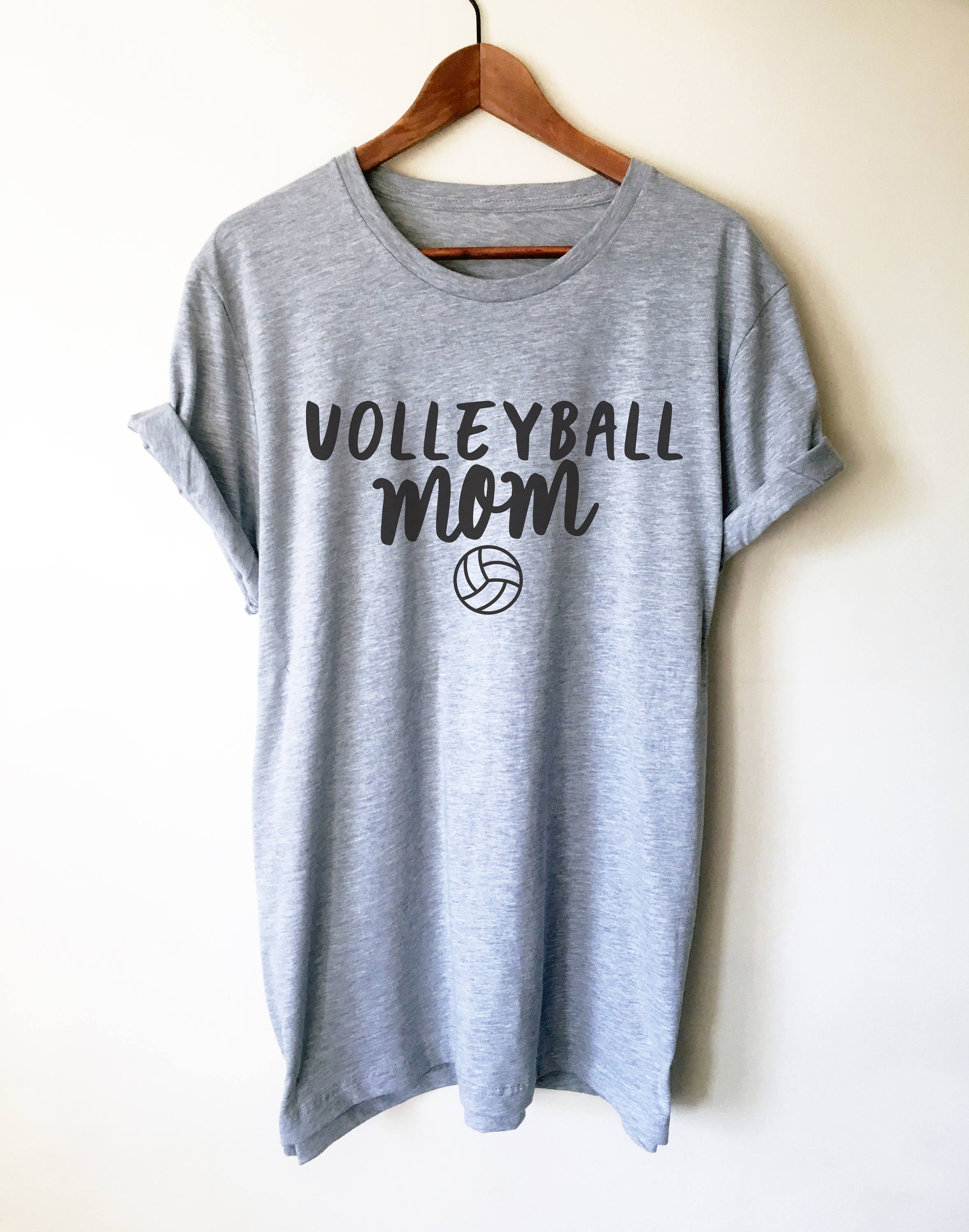 Volleyball Mom Unisex Shirt - Volleyball shirt, Volleyball mom shirt, Volleyball gift, Volleyball team, Volleyball player - Stag & Peach Co