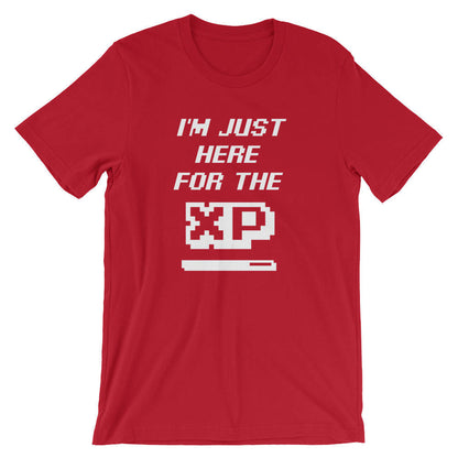 I'm Just Here For The XP Unisex T-Shirt - videogame gift - videogame tshirt - video game nerd gift - videogame tshirts - geeky gift
