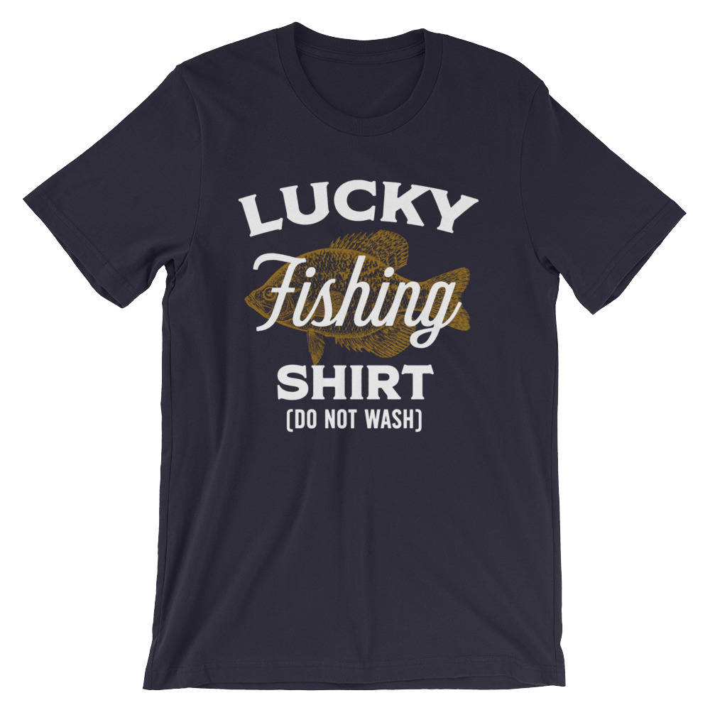 Lucky Fishing Shirt | Fishing Gift | Fisherman | Fisherman shirt | fishing gifts | funny fishing shirt | Fly Fishing | Gift for dad | - Stag & Peach Co
