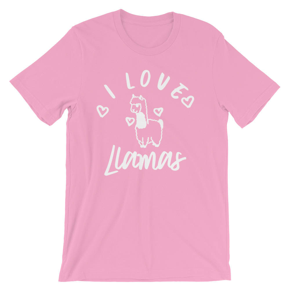 I Love Llamas Unisex Shirt |
