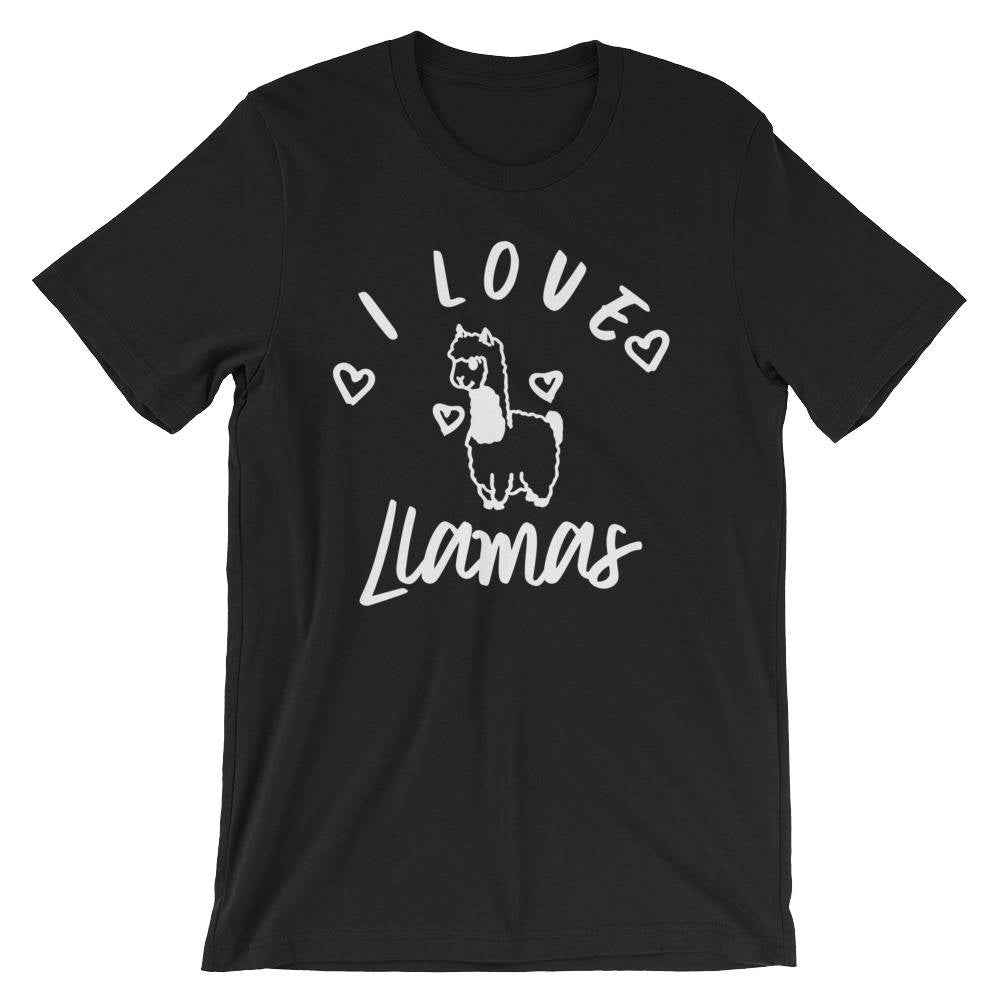 I Love Llamas Unisex Shirt |