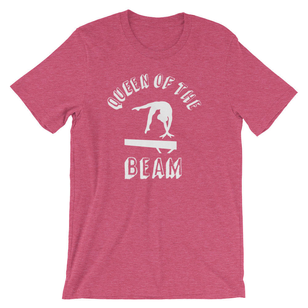 Queen Of The Beam Unisex Shirt - Gymnast shirt, Gymnastics mom shirt, Gymnastics shirt, Gymnastics coach, Gift for gymnast, Gymnastics team - Stag & Peach Co