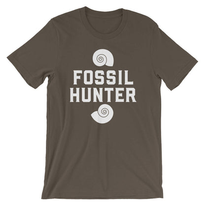 Fossil Hunter Unisex Shirt - Fossil hunting, Fossil gift, Paleontology shirt, Dinosaur shirt, Paleontologist gift, Geology shirt, Geologist,