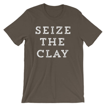 Seize The Clay Unisex Shirt - Pottery shirt | Pottery lover | Funny pottery shirt | Ceramics and pottery | Pottery gift