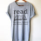 Read Because Books Are Brain Food Unisex Shirt - book lover t shirts - book lover gift - reading shirt - book lover gifts - bookworm gift
