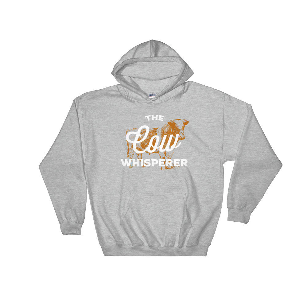 The Cow Whisperer Hoodie - Cow