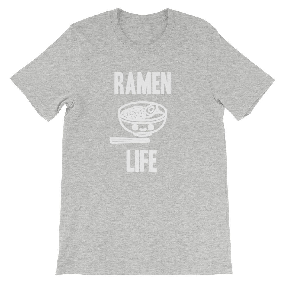 Ramen Life Unisex Shirt - Ramen Shirt, Japanese T-Shirt, Noodle Shirt, Student Shirt,College Shirts, Foodie Gift, Asian Food Shirt, Food Pun