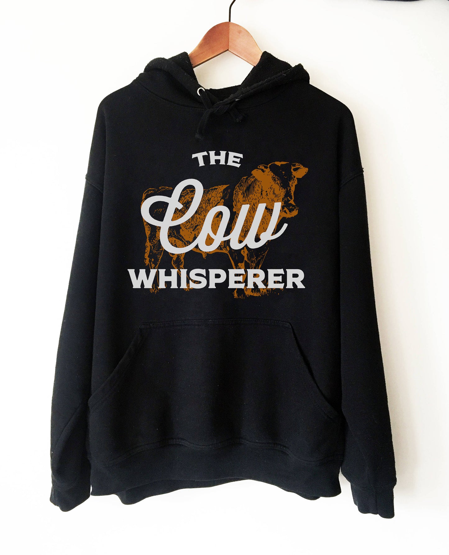 The Cow Whisperer Hoodie - Cow