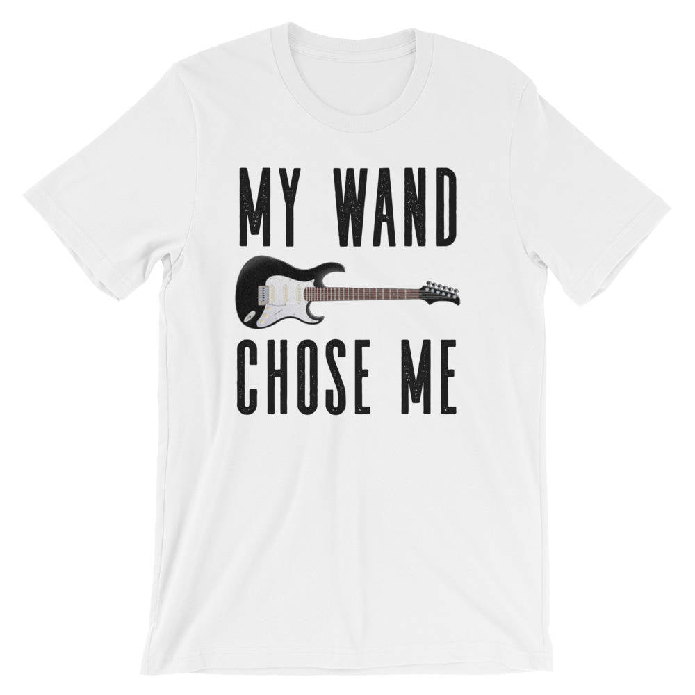 My Wand Chose Me Unisex Shirt - Guitar shirt, Guitar player, Guitar player gift, Bass guitar shirt, Musician gift, Bass player gift