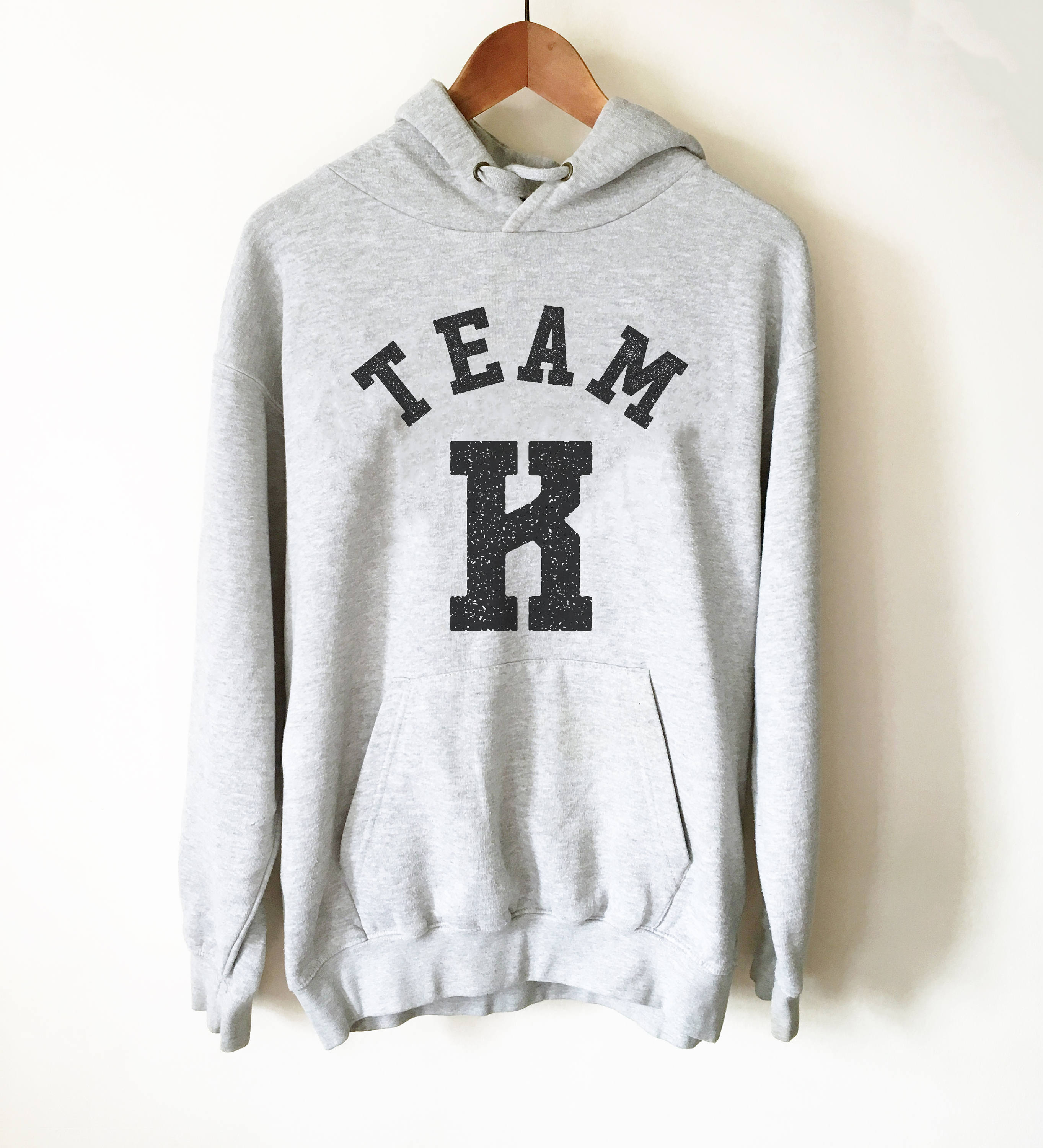 Team K Hoodie - | Teacher shirt | Kindergarten teacher | Teacher gift | Pre k shirt | Teacher team shirt |
