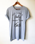 Cheer Like A Boss Unisex Shirt, Cheerleader Shirt, Cheer Coach Shirt, Cheerleading Gift, Cheer Mom Shirt, Cheerleading Shirt - Stag & Peach Co