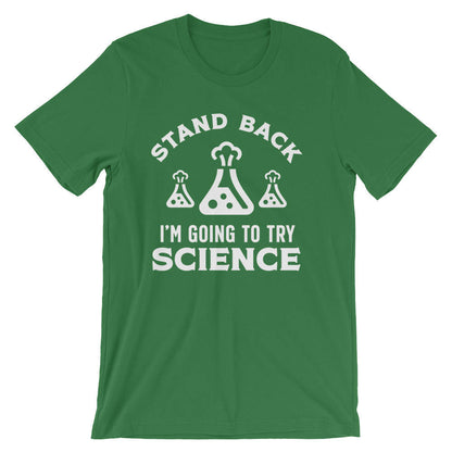Stand Back I'm Going To Try Science Unisex Shirt - Chemistry shirt, Science shirt, Periodic table shirt, Chemistry gift, Chemistry teacher