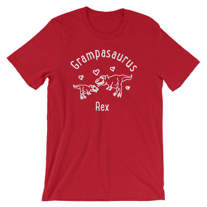 Grampasaurus Rex Unisex Shirt - Funny Grandpa TShirt, Gender Reveal Ideas, Pregnancy Reveal, Grandpa Shirt, Funny Papa TShirt, Grandpa Gift