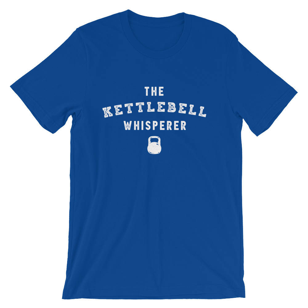 The Kettlebell Whisperer Unisex Shirt - Kettlebell shirt, Kettlebell fitness, Kettlebell workout, Gym shirt, Workout shirt, Fitness gift