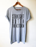 Straight Outta The Kitchen Unisex Shirt - Chef shirt, Chef gift, Cooking shirt, Foodie shirt, Cooking gift, Culinary gifts, Food shirt