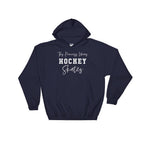 This Princess Wears Hockey Skates Hoodie - Hockey Mom, Hockey Gifts, Hockey Coach Gift, Ice Hockey Shirt, Unique Hockey Gift, Ice Hockey Mom