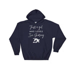Just A Girl Who Loves Ice Skating Hoodie - Ice Skating Shirt, Figure Skating Shirt, Ice Skater Shirt, Ice Skating Coach, Skating Shirt - Stag & Peach Co
