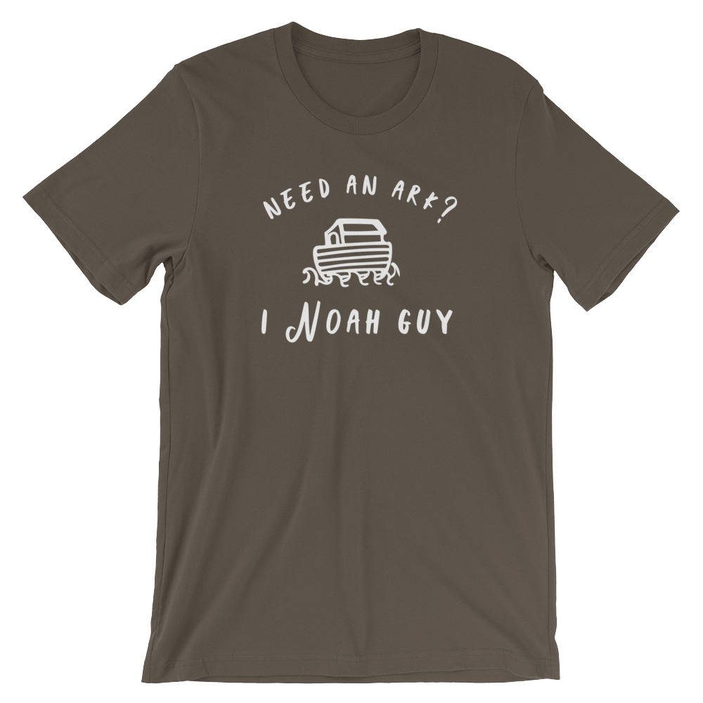 Need An Ark? I Noah Guy Unisex Shirt - Christian Shirts, Funny Christian Shirt, Bible Verse Shirt, Pastor Shirt, Bible Camp Shirt