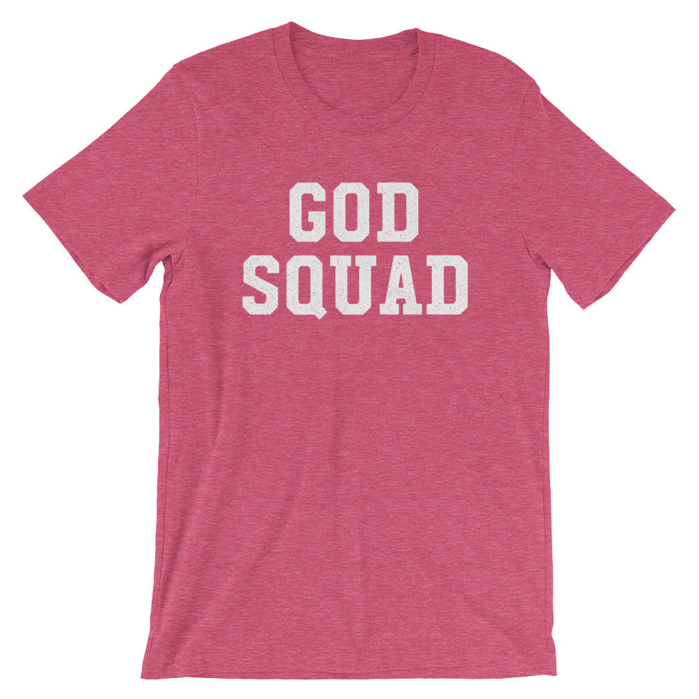 God Squad Unisex Shirt - Christian Shirts, Jesus Christian Tee, Pastor Gift, Christian T-Shirts, Pastor Shirt, Whole Lot Of Jesus - Stag & Peach Co