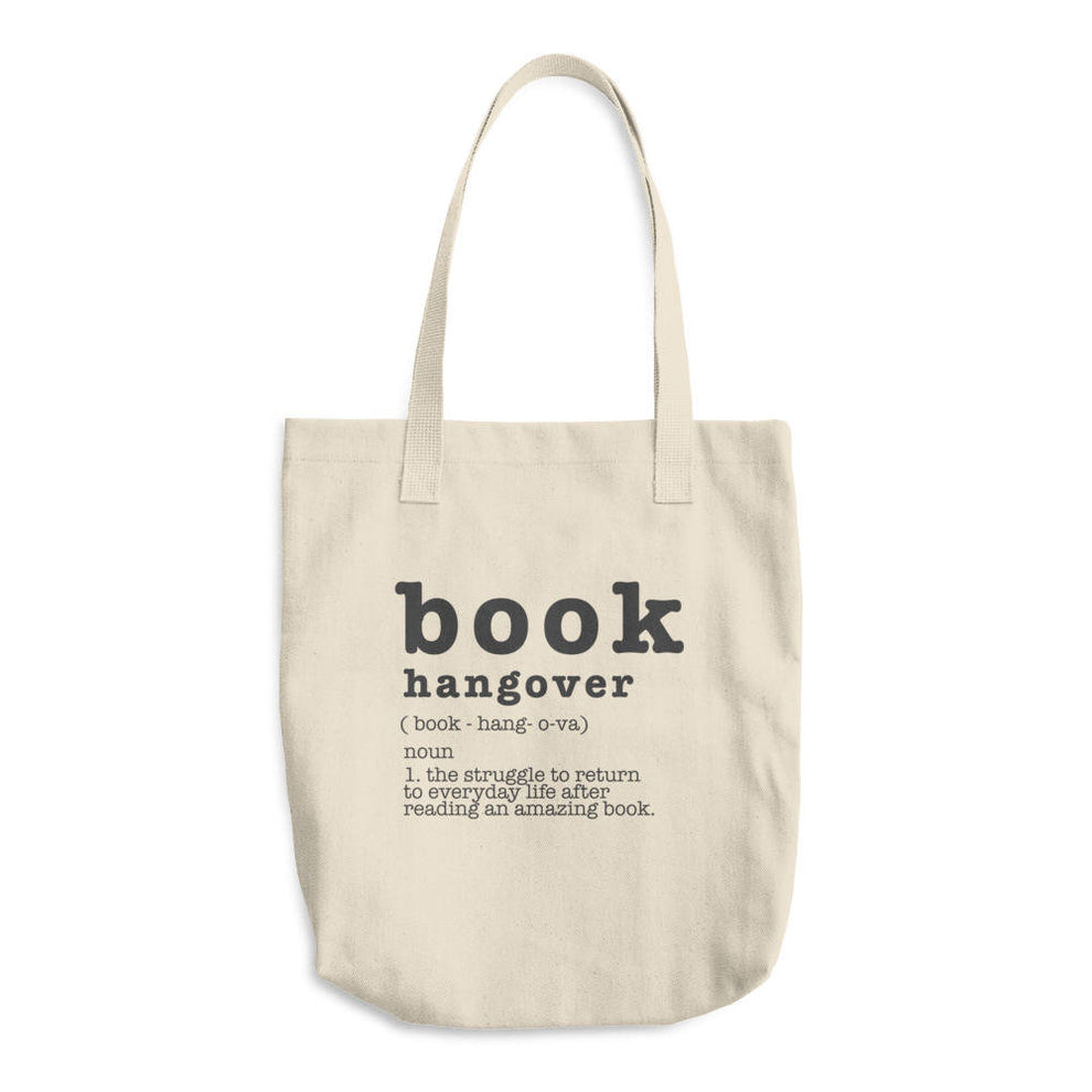 Book Hangover Cotton Tote Bag | Bookbag | Book lover bag | Book lover ...