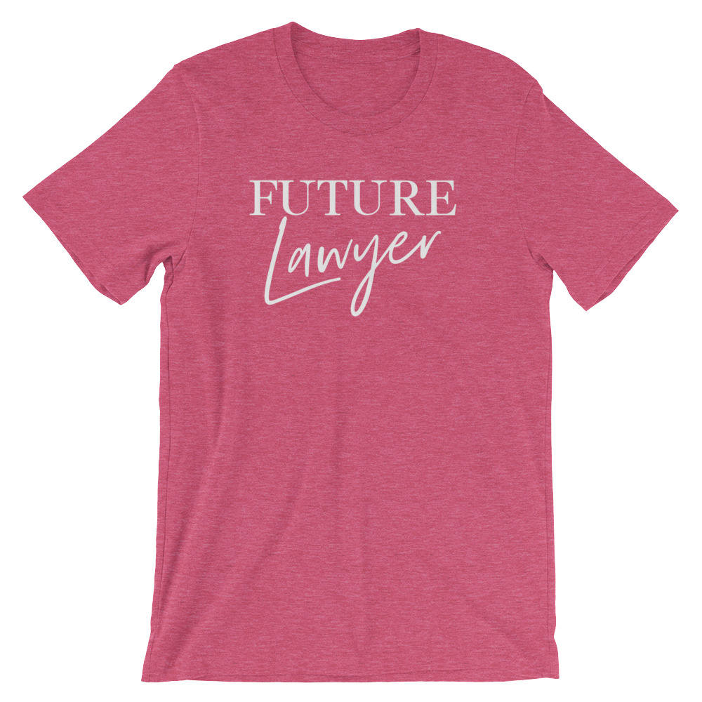 Future Lawyer Unisex T-Shirt - Lawyer Shirt, Lawyer Gift, Law School, College Student Gift, Law Student, Graduation Gift