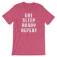Eat Sleep Rugby Repeat Unisex Shirt - Rugby Shirt, Rugby Gifts, Rugby League, Rugby Player, Rugby Team, Rugby Coach, Funny Rugby T-Shirt