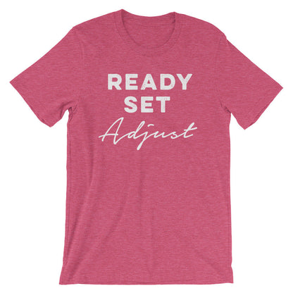 Ready Set Adjust Unisex Shirt - Chiropractor Shirt, Chiropractor Gift, Chiropractor Student, Physical Therapist Shirt, Massage Therapist