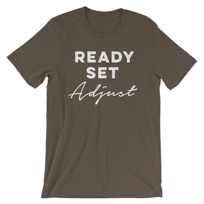 Ready Set Adjust Unisex Shirt - Chiropractor Shirt, Chiropractor Gift, Chiropractor Student, Physical Therapist Shirt, Massage Therapist