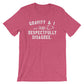 Gravity & I Respectfully Disagree Unisex Shirt - Climbing shirt | Rock climbing shirt | Mountain climbing | Bouldering gift | Rock climber