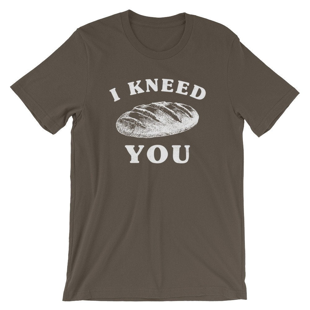 Couples Unisex Shirt - Foodie Shirt, Foodie Gift, Funny Food Lover Gift, Bread Lover Shirt, Baker Shirt, Chef Shirt, Valentines Love Shirt