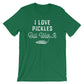 I Love Pickles Dill With It Unisex Shirt - Dill Shirt, Pickle Shirt, Pickles Shirt, Funny Vegan Shirt, Vegetable Shirt, Vegetarian Shirt