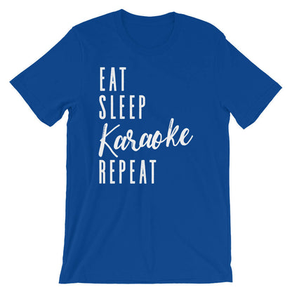 Eat Sleep Karaoke Repeat Unisex Shirt - Karaoke shirt, Karaoke singer, Karaoke gift, Music lover shirt, Music shirt, Music lover gift