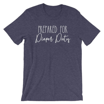 Prepared For Diaper Duty Unisex Shirt