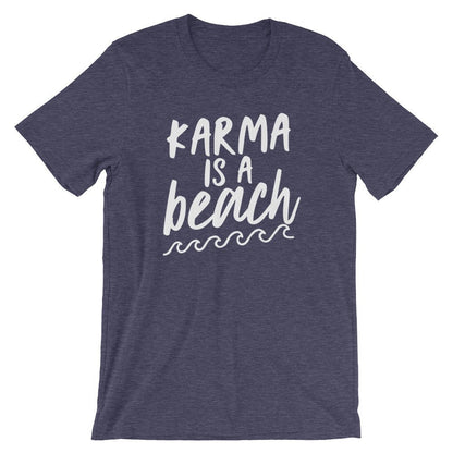Karma Is A Beach Unisex Shirt - Hippie Clothes, Festival Clothing, Bohemian, Yoga Gifts, Yoga Shirt, Meditation Shirt, Namaste Shirt
