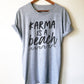 Karma Is A Beach Unisex Shirt - Hippie Clothes, Festival Clothing, Bohemian, Yoga Gifts, Yoga Shirt, Meditation Shirt, Namaste Shirt