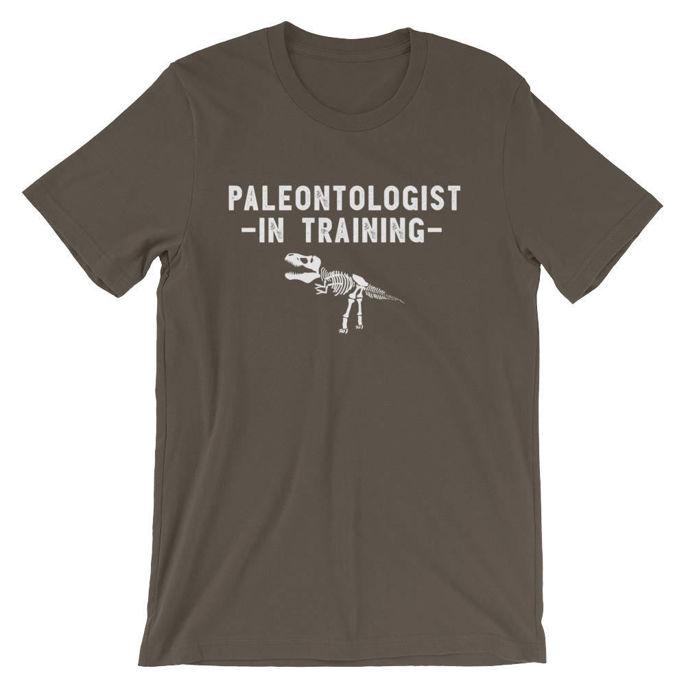 Paleontologist In Training Unisex Shirt - Paleontology Shirt, Dinosaur Shirt, Dinosaurus Shirt, Geology Shirt, Palaeontology Gift