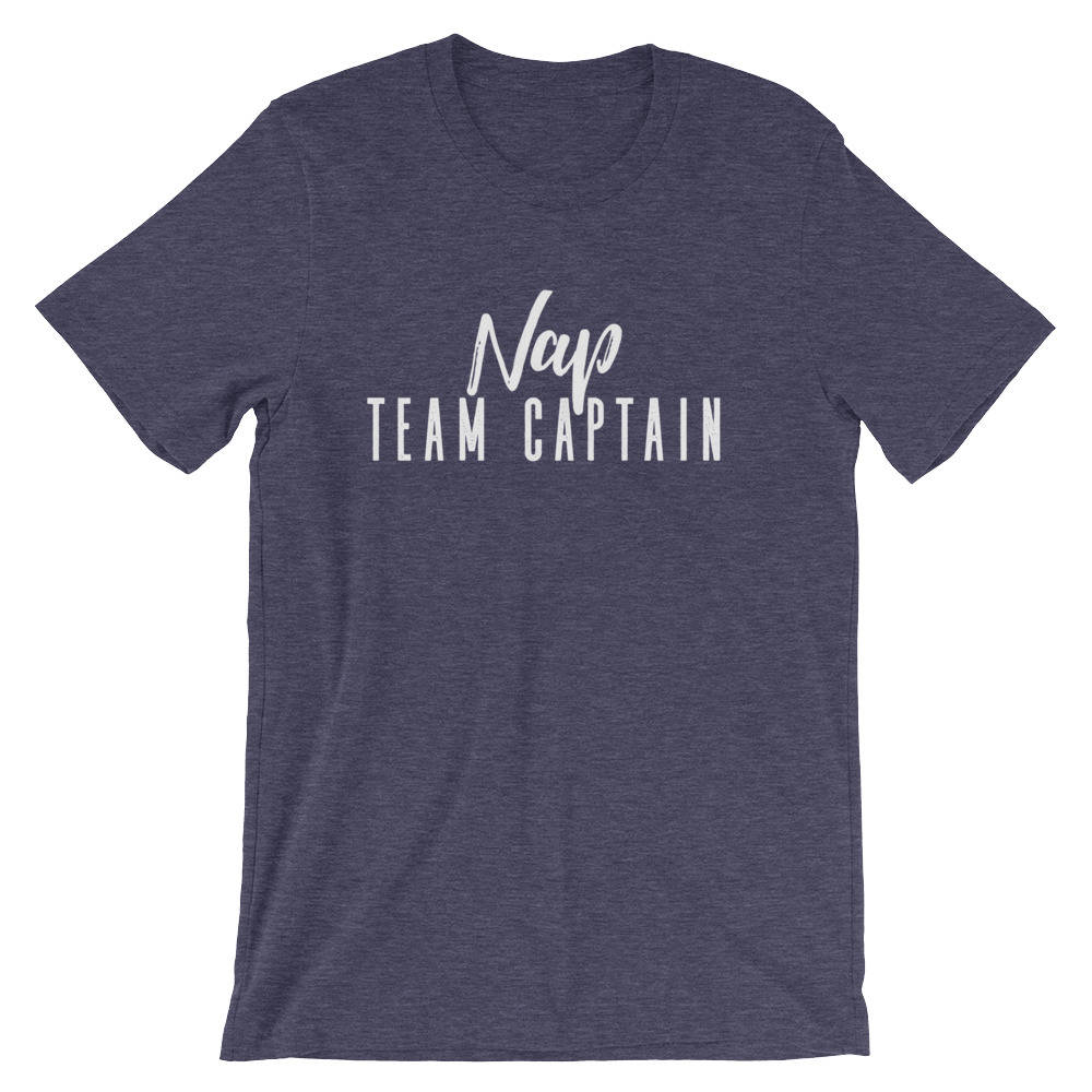 Nap Team Captain Unisex Shirt - Nap shirt | Lazy girl shirts | Lazy day tshirt | Lazy day shirt | Brunch shirt | Napping shirt | Sleep shirt