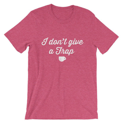I Don't Give A Frap Unisex Shirt - Barista Gift, Coffee Gift, Coffee Shirt, Coffee Funny Shirt, Coffee Lovers Gift, Caffeine Shirt