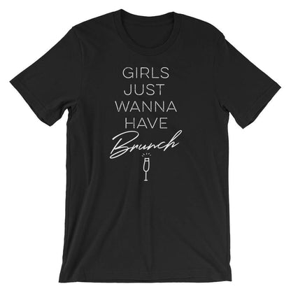 Girls Just Wanna Have Brunch Unisex Shirt - Brunch shirt | Sunday brunch shirt | Brunch and bubbly | Funny brunch shirt | Breakfast shirt