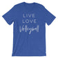 Live Love Volleyball Unisex Shirt - Volleyball Shirt, Volleyball Mom Shirt, Volleyball gift, Volleyball team, Volleyball player