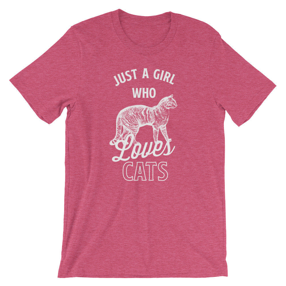 Just A Girl Who Loves Cats Unisex