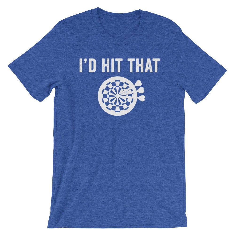 I’d Hit That Unisex Shirt - Darts Shirt, Dart Shirt, Darts, Sports Shirt, Championship Shirt, Team Tshirts, Bullseye Shirt, Coach Gift - Stag & Peach Co