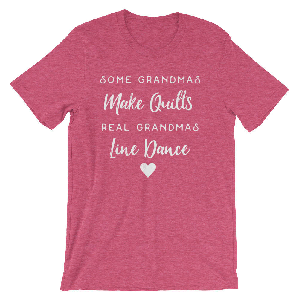 Real Grandmas Line Dance Unisex Shirt - Country Shirt, Cowgirl Shirts, Grandma Shirt, Line Dance Shirt, Country Music Shirt, Line Dancing