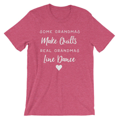 Real Grandmas Line Dance Unisex Shirt - Country Shirt, Cowgirl Shirts, Grandma Shirt, Line Dance Shirt, Country Music Shirt, Line Dancing