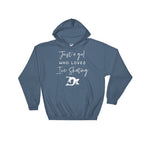 Just A Girl Who Loves Ice Skating Hoodie - Ice Skating Shirt, Figure Skating Shirt, Ice Skater Shirt, Ice Skating Coach, Skating Shirt - Stag & Peach Co